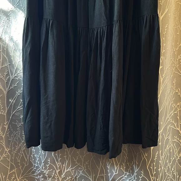 Splendid Nella Tiered Maxi Skirt in Black Size Small - Picture 9 of 11